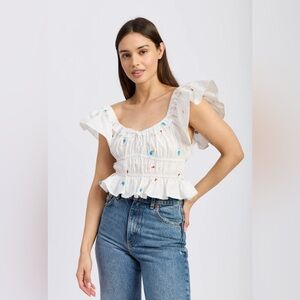 ❤️‍🔥Firm Price❤️‍🔥En Saison Nellie Top S size